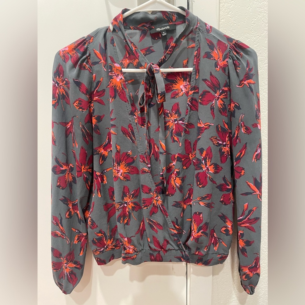 Madewell Floral Blouse